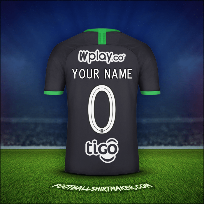 Shirt Atletico Nacional 2020 Third -  your name - 0