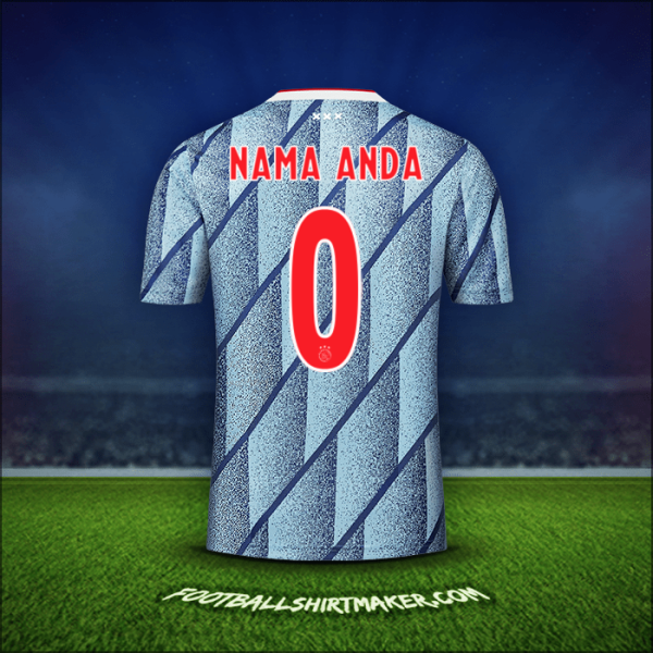 Jersey AFC Ajax 2020/21 Alternatif -  nama anda - 0