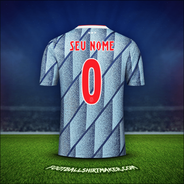 Camisa AFC Ajax 2020/21 Alternativa -  seu nome - 0