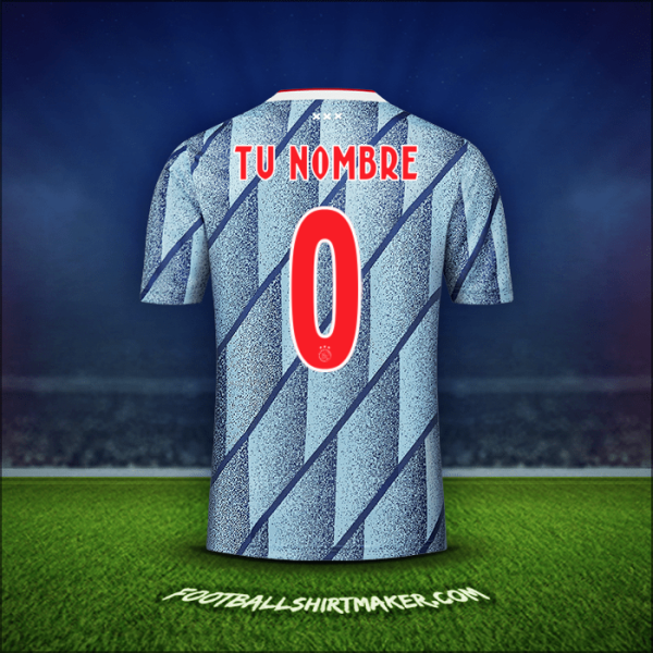 Camiseta AFC Ajax 2020/21 Visita -  tu nombre - 0