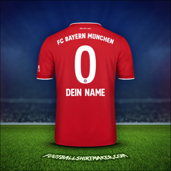 Trikot FC Bayern Munchen 2020/21 -  dein name - 0