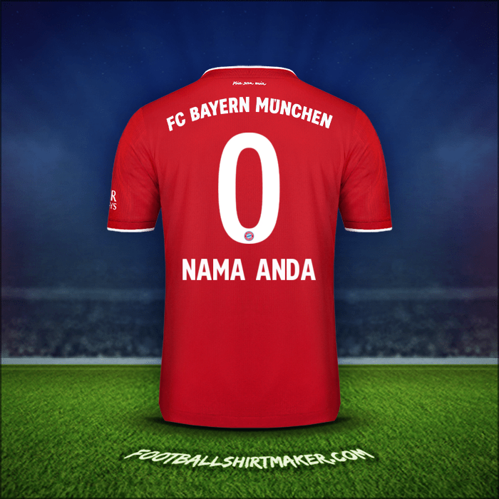 Jersey FC Bayern Munchen 2020/21 -  nama anda - 0
