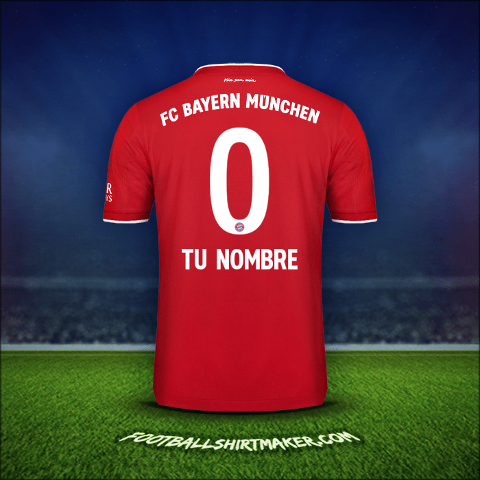 Camiseta FC Bayern Munchen 2020/21 -  tu nombre - 0
