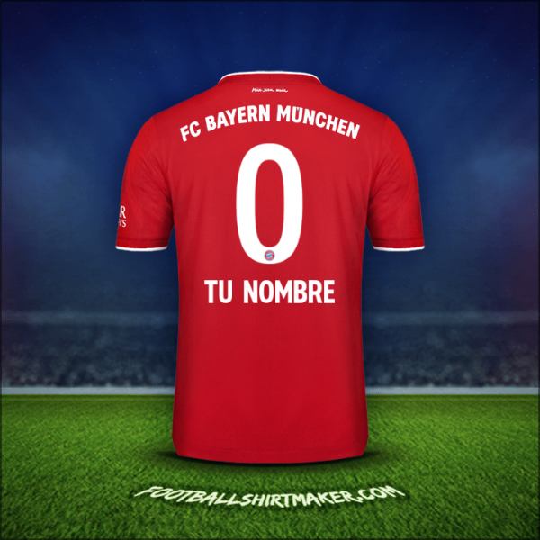 Camiseta FC Bayern Munchen 2020/21 -  tu nombre - 0