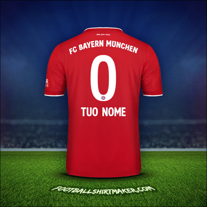 Maglia FC Bayern Munchen 2020/21 -  tuo nome - 0