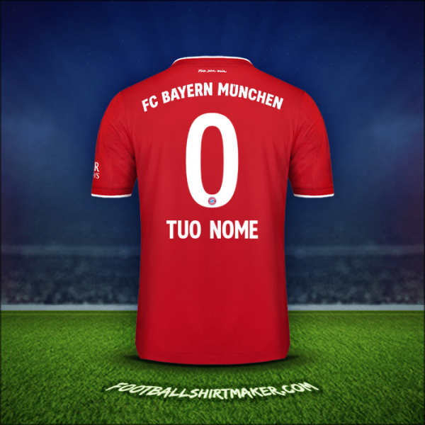 Maglia FC Bayern Munchen 2020/21 -  tuo nome - 0
