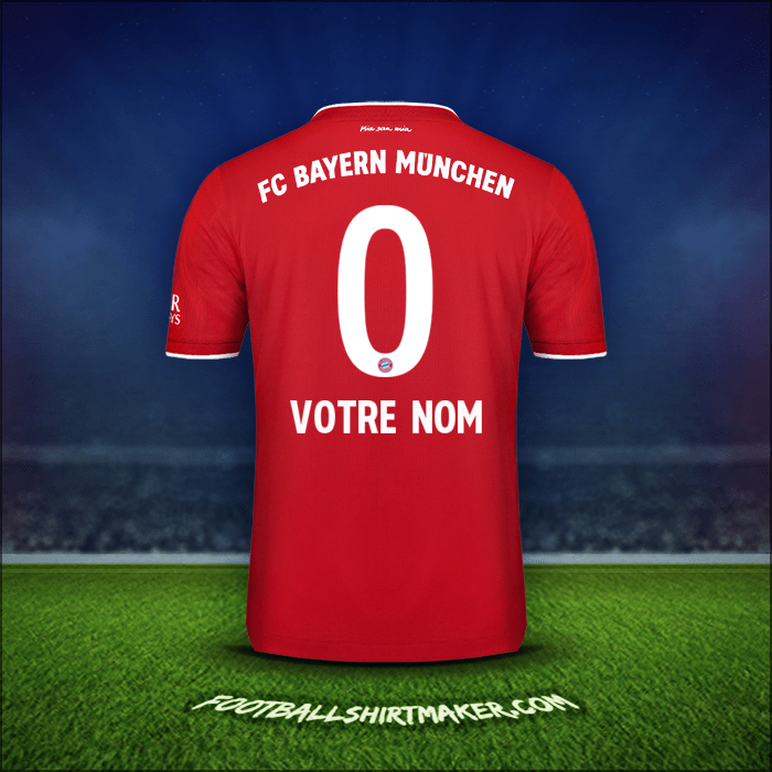 Maillot FC Bayern Munchen 2020/21 -  votre nom - 0