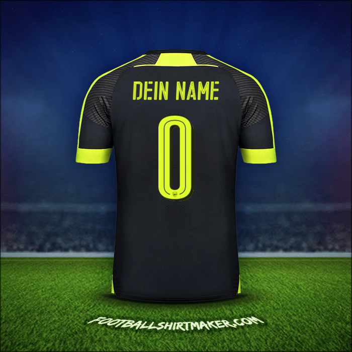 Trikot Arsenal Cup 2016/17 Dritte -  dein name - 0