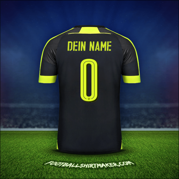 Trikot Arsenal Cup 2016/17 Dritte -  dein name - 0