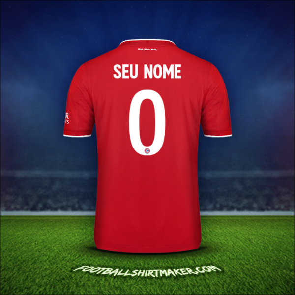 Camisa FC Bayern Munchen Cup 2020/21 -  seu nome - 0
