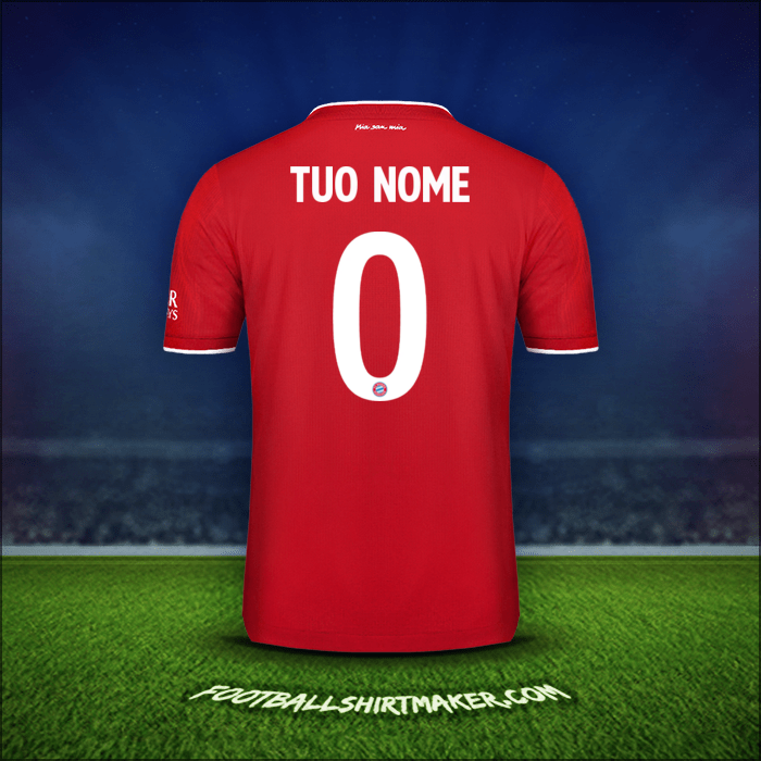 Maglia FC Bayern Munchen Cup 2020/21 -  tuo nome - 0