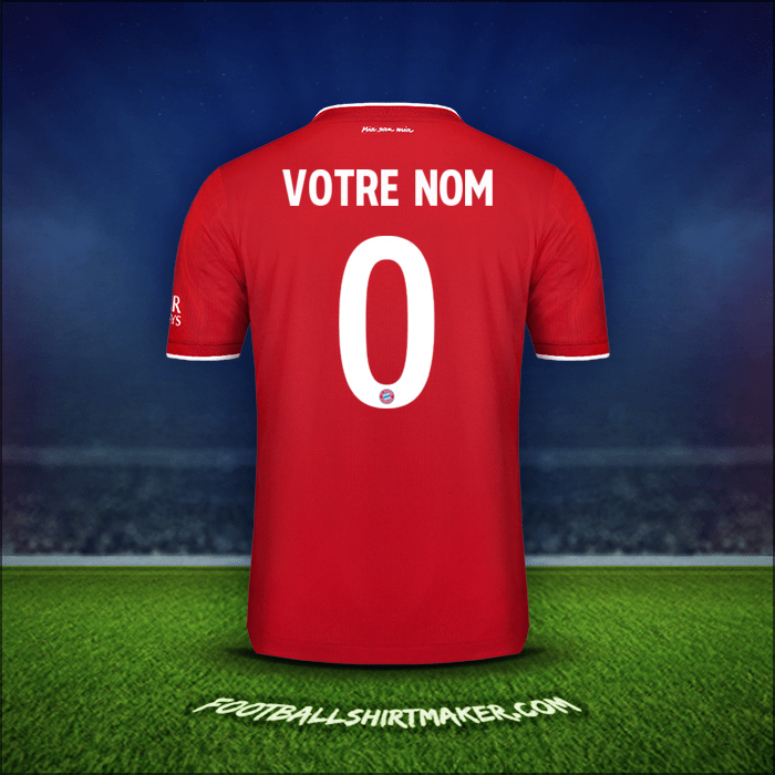 Maillot FC Bayern Munchen Cup 2020/21 -  votre nom - 0