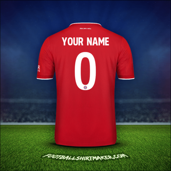 Jersey FC Bayern Munchen Cup 2020/21 -  your name - 0
