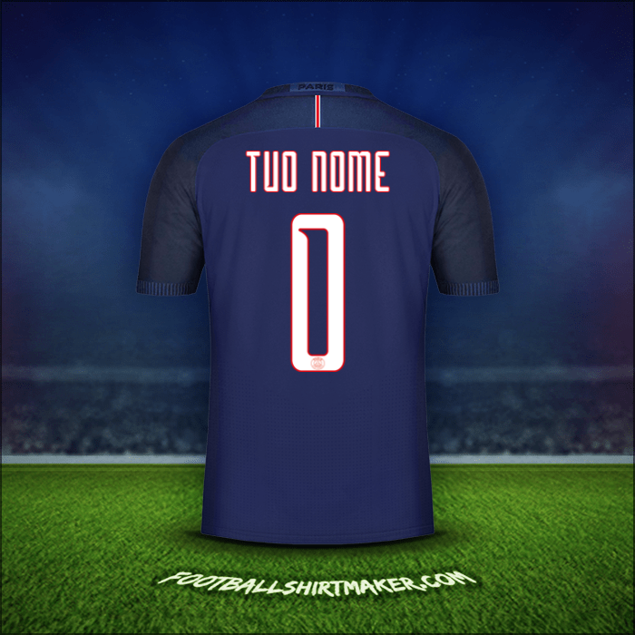 Maglia Paris Saint Germain Cup 2016/17 -  tuo nome - 0