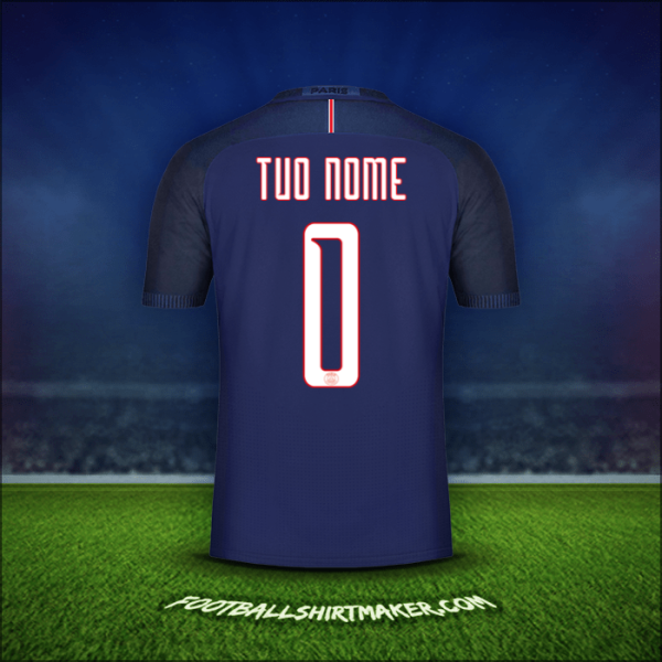 Maglia Paris Saint Germain Cup 2016/17 -  tuo nome - 0