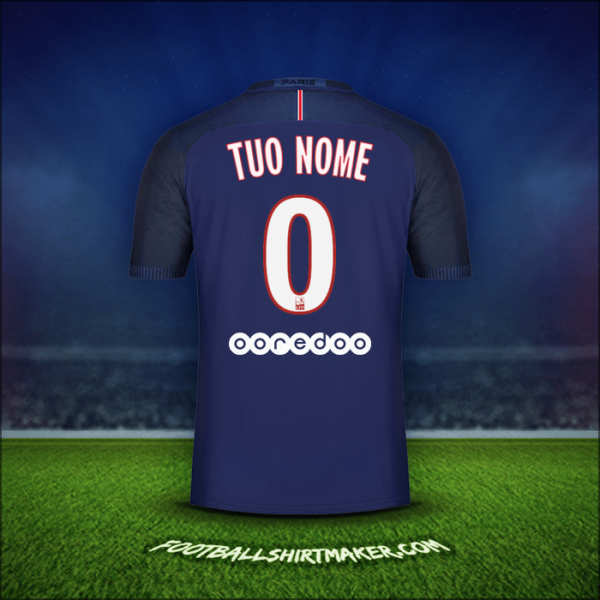 Maglia Paris Saint Germain 2016/17 -  tuo nome - 0