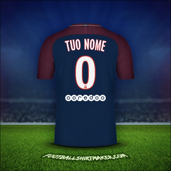 Maglia Paris Saint Germain 2017/18 -  tuo nome - 0