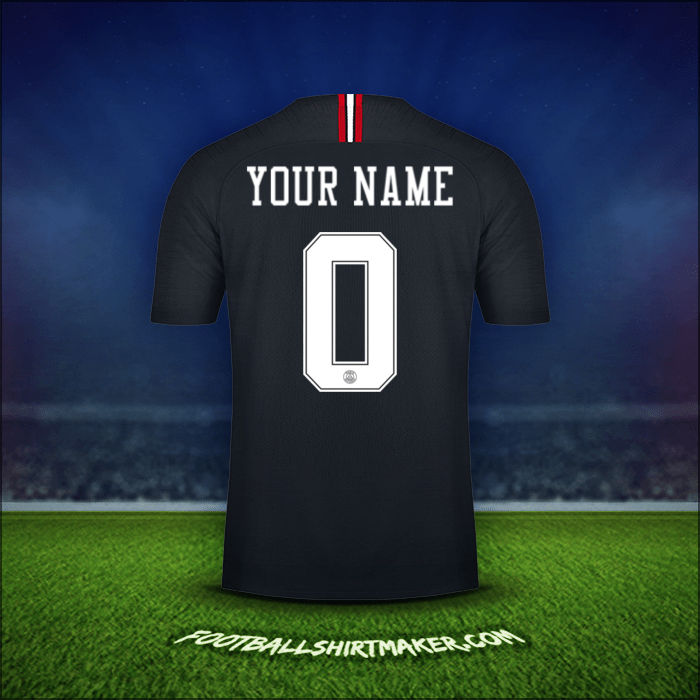 Jersey Paris Saint Germain Jordan 2018/19 -  your name - 0