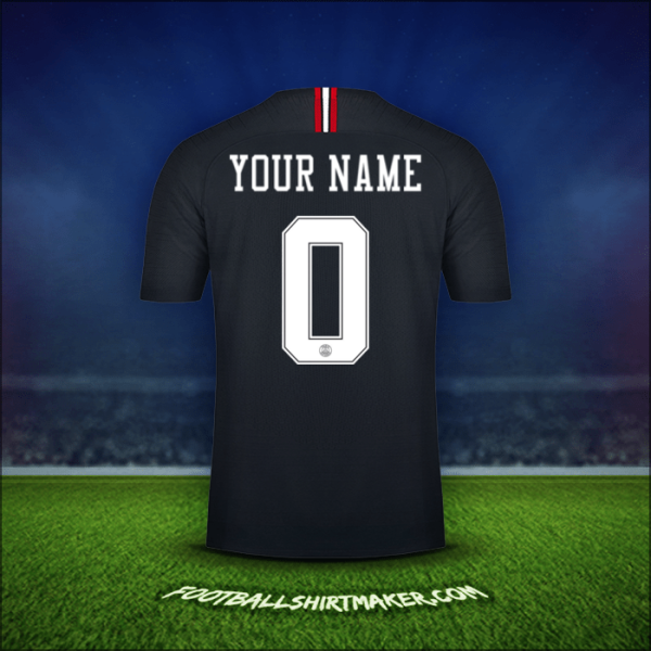 Jersey Paris Saint Germain Jordan 2018/19 -  your name - 0