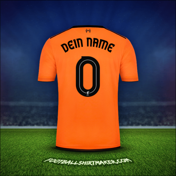 Trikot Liverpool FC Cup 2017/18 Dritte -  dein name - 0
