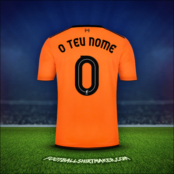 Camisola Liverpool FC Cup 2017/18 Terceira -  o teu nome - 0