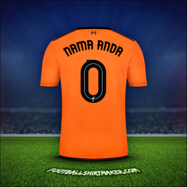 Jersey Liverpool FC Cup 2017/18 Ketiga -  nama anda - 0
