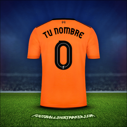 Camiseta Liverpool FC Cup 2017/18 Tercera -  tu nombre - 0