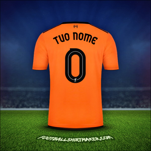 Maglia Liverpool FC Cup 2017/18 Terza -  tuo nome - 0