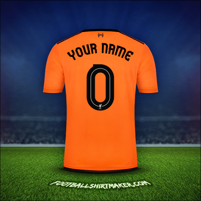 Jersey Liverpool FC Cup 2017/18 Third -  your name - 0