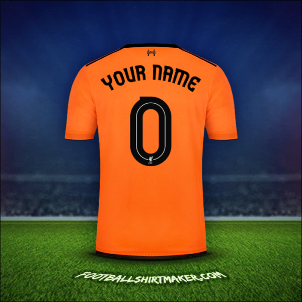 Jersey Liverpool FC Cup 2017/18 Third -  your name - 0