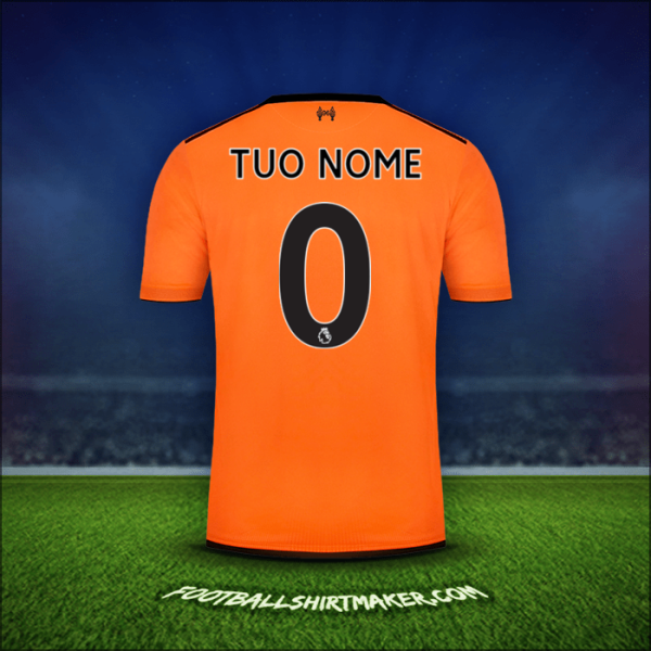 Maglia Liverpool FC 2017/18 Terza -  tuo nome - 0