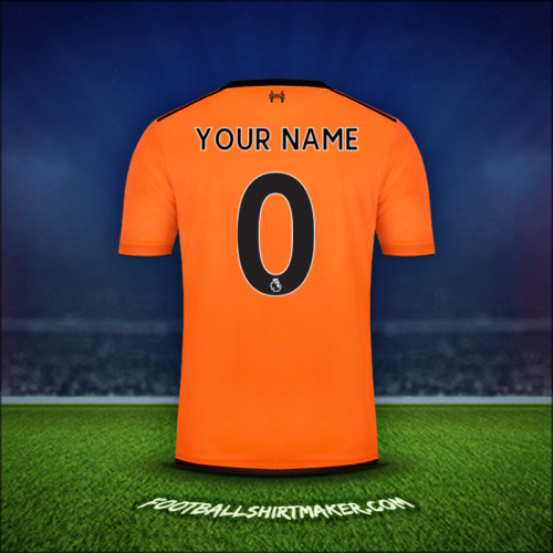 Shirt Liverpool FC 2017/18 Third -  your name - 0