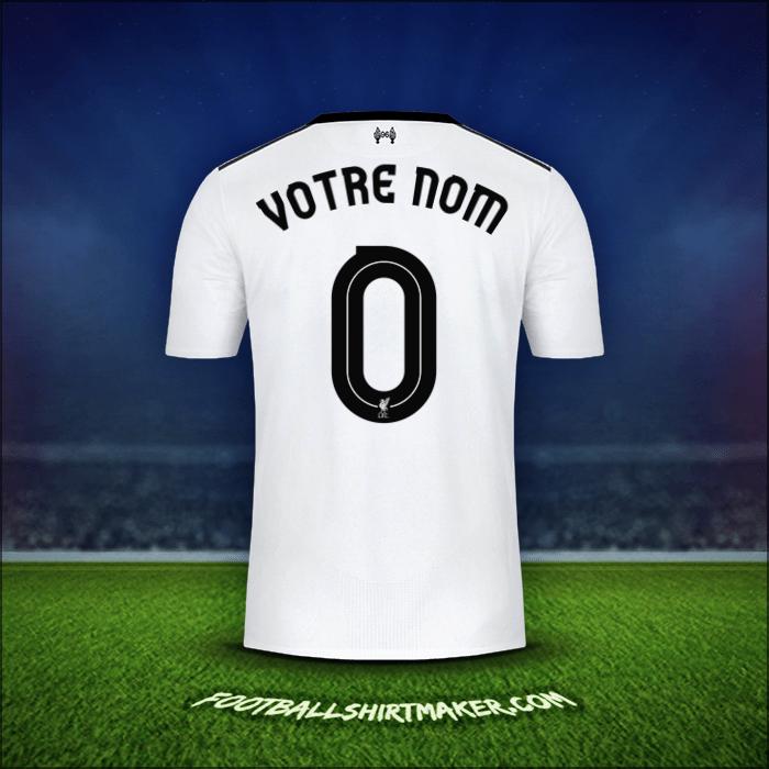 Maillot Liverpool FC Cup 2017/18 Extérieur -  votre nom - 0