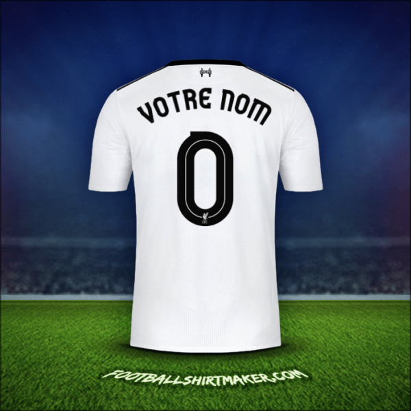 Maillot Liverpool FC Cup 2017/18 Extérieur -  votre nom - 0
