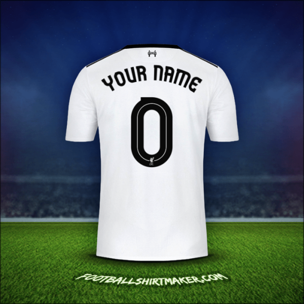 Shirt Liverpool FC Cup 2017/18 Away -  your name - 0