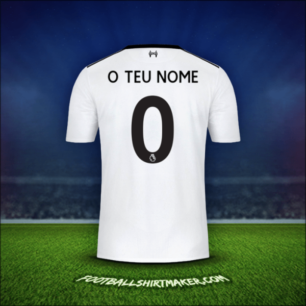 Camisola Liverpool FC 2017/18 Alternativa -  o teu nome - 0