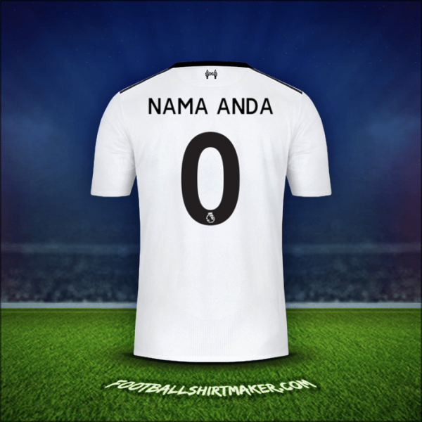 Jersey Liverpool FC 2017/18 Alternatif -  nama anda - 0