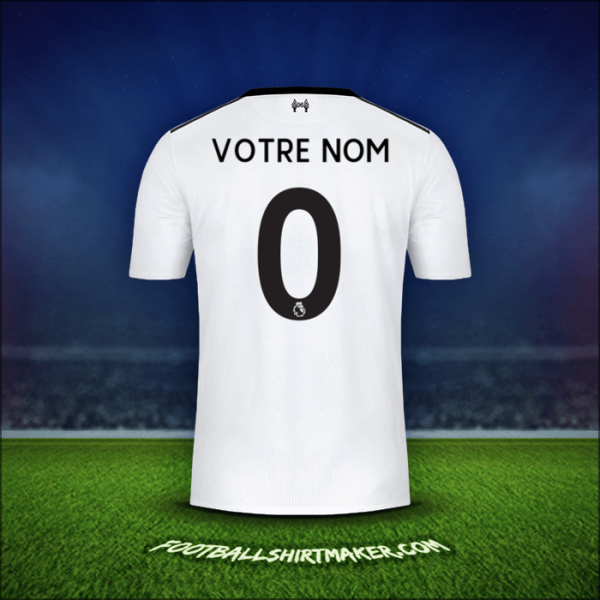 Maillot Liverpool FC 2017/18 Extérieur -  votre nom - 0