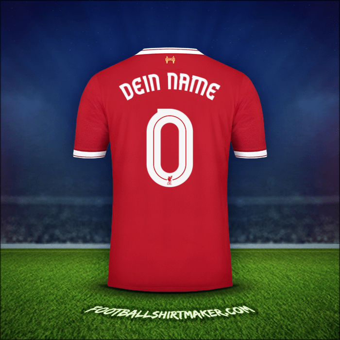 Trikot Liverpool FC Cup 2017/18 -  dein name - 0