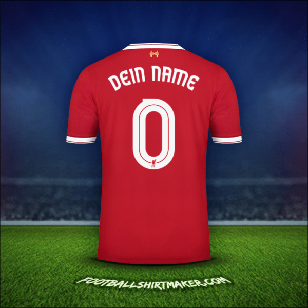 Trikot Liverpool FC Cup 2017/18 -  dein name - 0