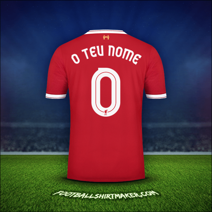 Camisola Liverpool FC Cup 2017/18 -  o teu nome - 0