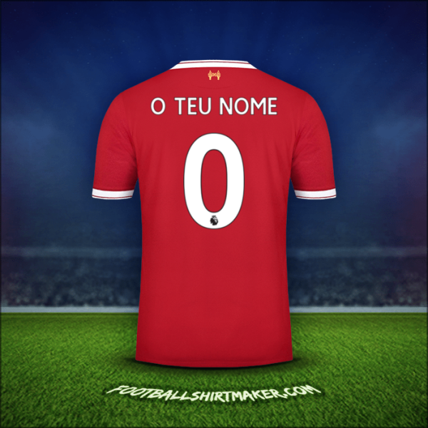 Camisola Liverpool FC 2017/18 -  o teu nome - 0