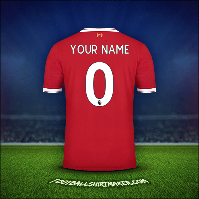 Jersey Liverpool FC 2017/18 -  your name - 0