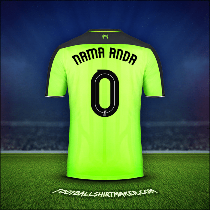 Jersey Liverpool FC Cup 2016/17 Ketiga -  nama anda - 0
