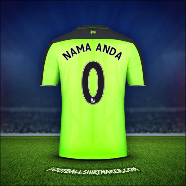 Jersey Liverpool FC 2016/17 Ketiga -  nama anda - 0