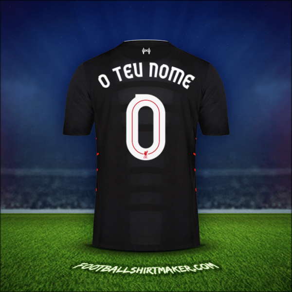 Camisola Liverpool FC Cup 2016/17 Alternativa -  o teu nome - 0