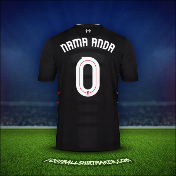 Jersey Liverpool FC Cup 2016/17 Alternatif -  nama anda - 0
