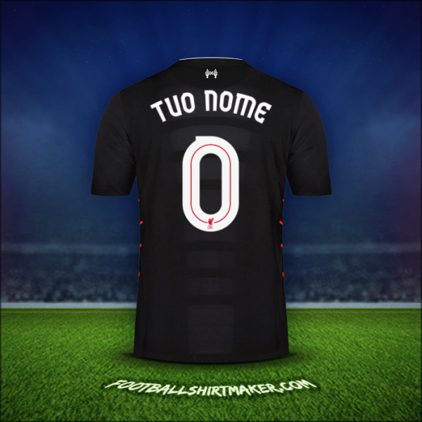 Maglia Liverpool FC Cup 2016/17 Seconda -  tuo nome - 0