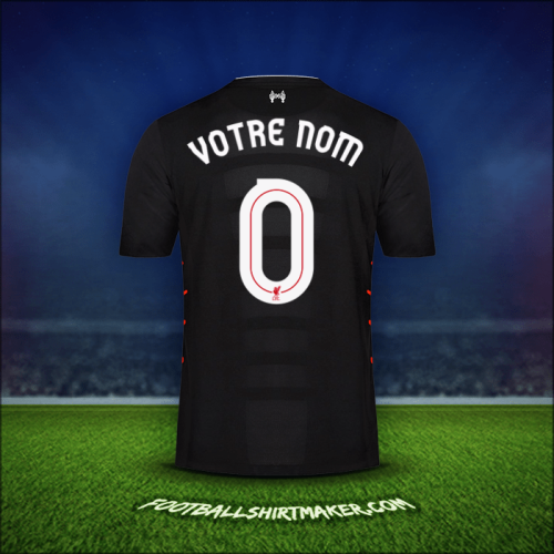 Maillot Liverpool FC Cup 2016/17 Extérieur -  votre nom - 0