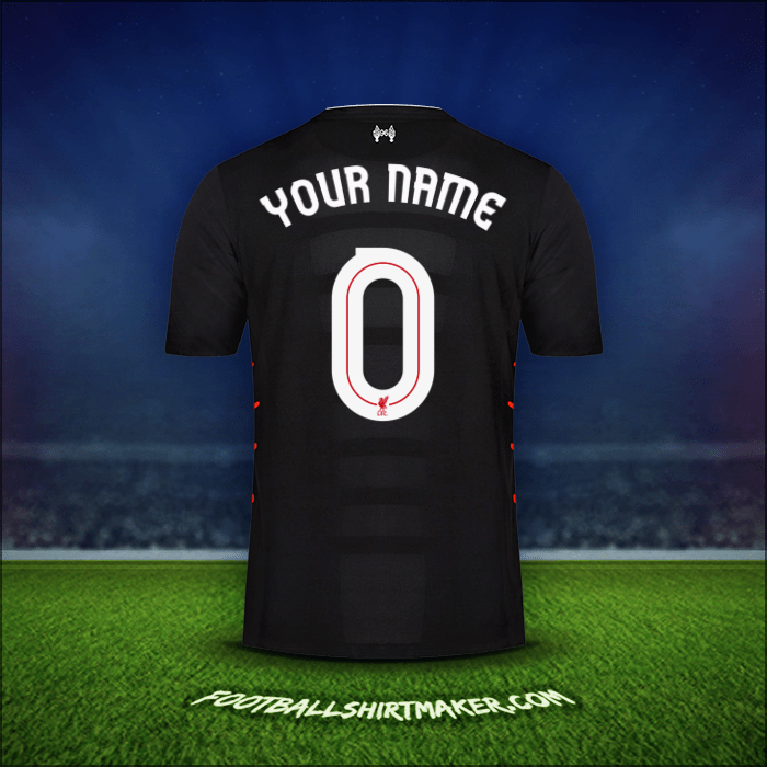 Jersey Liverpool FC Cup 2016/17 Away -  your name - 0